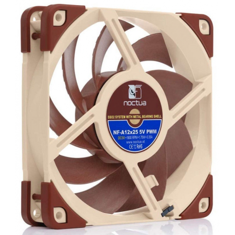 Noctua NF-A12x25 5V PWM - Case fan - 120 mm - 4