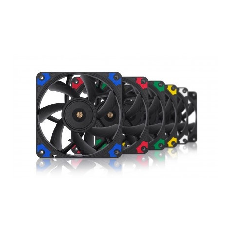 Noctua chromax NF-A12x15 PWM.black.swap - Case fan - 120 mm - black - 11