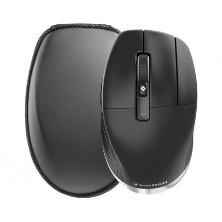 3Dconnexion CadMouse Pro Wireless - Mouse - ergonomic - 7 buttons - wireless - Bluetooth, 2.4 GHz - USB wireless receiver - 0