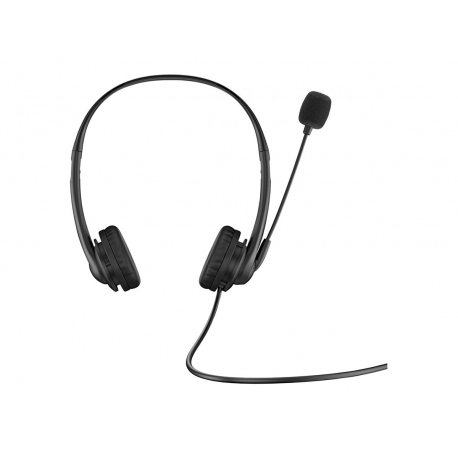 HP G2 - Headset - on-ear - wired - USB - shadow black - for Victus by HP Laptop 15, 16; Laptop 14, 15; Pavilion x360 Laptop - 4