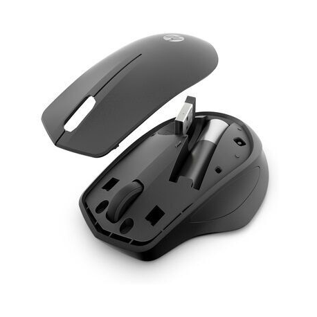 HP Silent 280M - mouse - jet black - 4