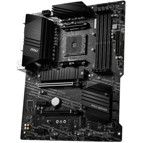 MSI B550-A PRO - Motherboard - ATX - Socket AM4 - AMD B550 Chipset - USB-C Gen2, USB-C Gen1, USB 3.2 Gen 1, USB 3.2 Gen 2 - Gigabit LAN - onboard graphics (CPU required) - HD Audio (8-channel) - 1