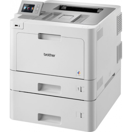 Brother HL-L9310CDWT - Printer - colour - Duplex - laser - A4 / Legal - 2400 x 600 dpi - up to 31 ppm (mono) / up to 31 ppm (colour) - capacity: 800 sheets - USB 2.0, Gigabit LAN, Wi-Fi(n), USB host, NFC - with Brother PRINT AirBag for 400000 pages - 0