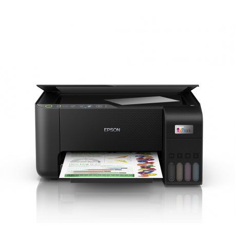 Epson EcoTank ET-2815 - Multifunction printer - colour - ink-jet - refillable - A4 (media) - up to 10 ppm (printing) - 100 sheets - USB, Wi-Fi - black - 1