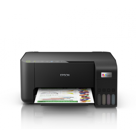 Epson EcoTank ET-2815 - Multifunction printer - colour - ink-jet - refillable - A4 (media) - up to 10 ppm (printing) - 100 sheets - USB, Wi-Fi - black - 2