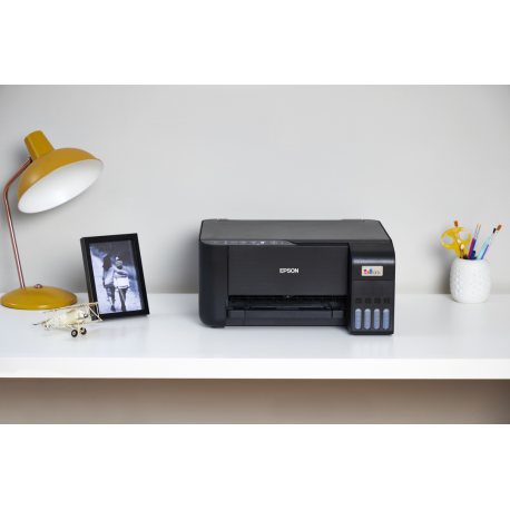 Epson EcoTank ET-2815 - Multifunction printer - colour - ink-jet - refillable - A4 (media) - up to 10 ppm (printing) - 100 sheets - USB, Wi-Fi - black - 14