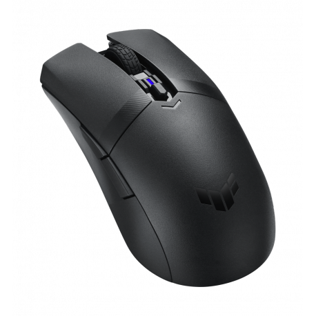 ASUS TUF Gaming M4 - Mouse - right and left-handed - 6 buttons - wireless - 2.4 GHz, Bluetooth 5.1 - USB wireless receiver - black - 6