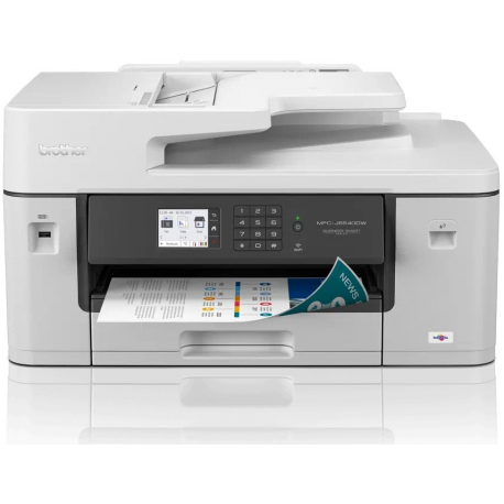 Brother MFC-J6540DWE - Multifunction printer - colour - ink-jet - A3/Ledger (media) - up to 25 ppm (copying) - up to 28 ppm (printing) - 250 sheets - 33.6 Kbps - USB 2.0, LAN, Wi-Fi(n) - with 4 months EcoPro subscription - 0