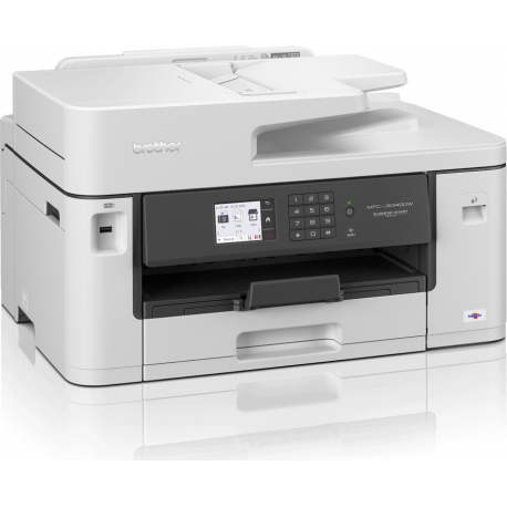 Brother MFC-J5340DWE - Multifunction printer - colour - ink-jet - A3/Ledger (media) - up to 28 ppm (printing) - 250 sheets - 14.4 Kbps - USB 2.0, LAN, Wi-Fi(n), USB host - 1