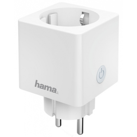 Hama "Mini" - Smart plug - wireless - Wi-Fi - 2.4 Ghz - white - 0