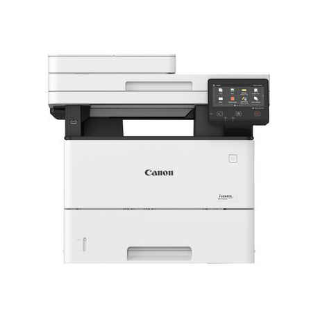 Canon i-SENSYS MF553dw - Multifunction printer - B / W - laser - A4 (210 x 297 mm), Legal (216 x 356 mm) (original) - A4 / Legal (media) - up to 43 ppm (copying) - up to 43 ppm (printing) - 650 sheets - 33.6 Kbps - USB 2.0, Gigabit LAN, Wi-Fi(n), USB host - 0