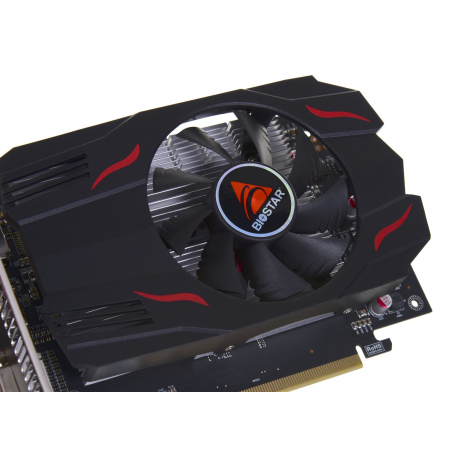 Biostar VA5505RF41 - Graphics card - Radeon RX 550 - 4 GB GDDR5 - PCIe 3.0 x16 - DVI, HDMI, DisplayPort - 2