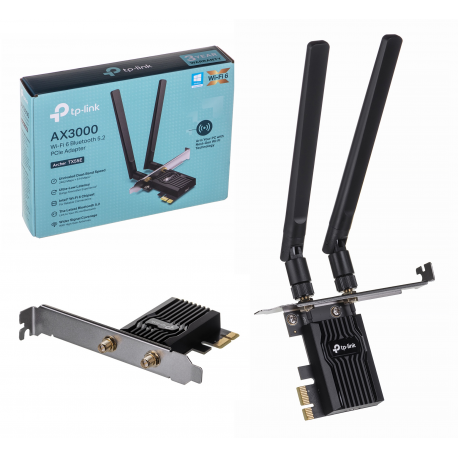 TP-Link ARCHER TX55E V2 - Network adapter - PCIe - Wi-Fi 5, Wi-Fi 6, Bluetooth 5.2 - 5
