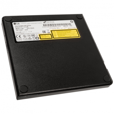 LG GP57EB40 - Disk drive - DVD±RW (±R DL) / DVD-RAM - 8x/6x/5x - USB 2.0 - external - 7