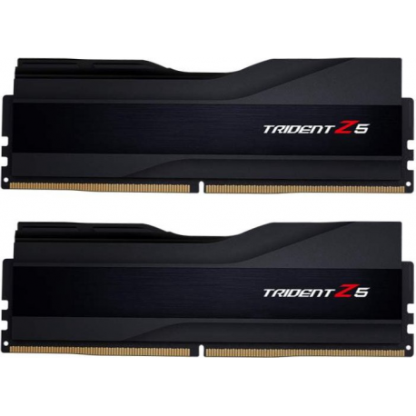 G.Skill Trident Z5 - DDR5 - kit - 64 GB: 2 x 32 GB - DIMM 288-pin - 6000 MHz / PC5-48000 - CL32 - 1.4 V - unbuffered - non-ECC - matte black - 0