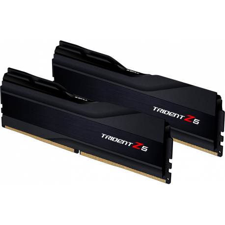 G.Skill Trident Z5 - DDR5 - kit - 64 GB: 2 x 32 GB - DIMM 288-pin - 6000 MHz / PC5-48000 - CL32 - 1.4 V - unbuffered - non-ECC - matte black - 1