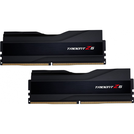 G.Skill Trident Z5 - DDR5 - kit - 64 GB: 2 x 32 GB - DIMM 288-pin - 6000 MHz / PC5-48000 - CL32 - 1.4 V - unbuffered - non-ECC - matte black - 2