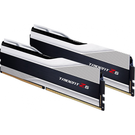 G.Skill Trident Z5 - DDR5 - kit - 64 GB: 2 x 32 GB - DIMM 288-pin - 6000 MHz  /  PC5-48000 - CL32 - 1.4 V - unbuffered - non-ECC - metallic silver - 1