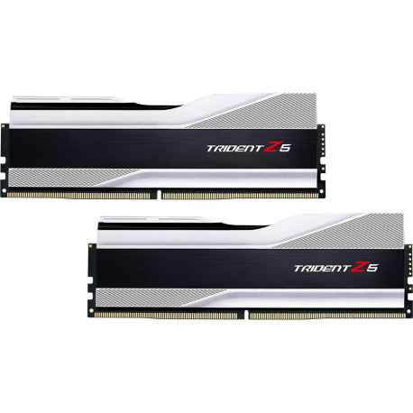 G.Skill Trident Z5 - DDR5 - kit - 64 GB: 2 x 32 GB - DIMM 288-pin - 6000 MHz  /  PC5-48000 - CL32 - 1.4 V - unbuffered - non-ECC - metallic silver - 3