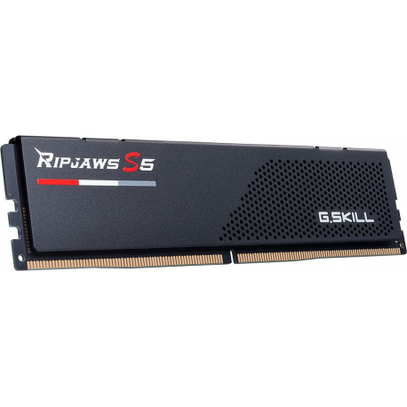 G.Skill Ripjaws S5 - DDR5 - kit - 64 GB: 2 x 32 GB - DIMM 288-pin low profile - 6000 MHz / PC5-48000 - CL32 - 1.4 V - unbuffered - non-ECC - matte black - 4