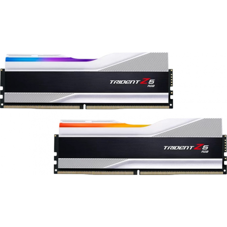 G.Skill Trident Z5 RGB - DDR5 - kit - 64 GB: 2 x 32 GB - DIMM 288-pin - 6000 MHz / PC5-48000 - CL32 - 1.4 V - unbuffered - non-ECC - metallic silver - 0