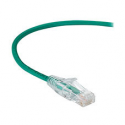 Black Box Slim-Net - Patch cable - RJ-45 (M) to RJ-45 (M) - 30.5 cm - UTP - CAT 6 - booted, molded, stranded - green