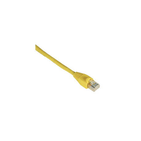 Black Box GigaTrue 550 - Patch cable - RJ-45 (M) to RJ-45 (M) - 7.6 m - CAT 6 - booted, snagless, stranded - yellow - 0
