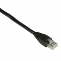 Black Box GigaTrue - Patch cable - RJ-45 (M) to RJ-45 (M) - 9.1 m - CAT 6 - booted, snagless, stranded - black