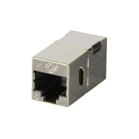 Black Box - Network coupler - RJ-45 (F) to RJ-45 (F) - unshielded - CAT 6 - white (pack of 10) - 3