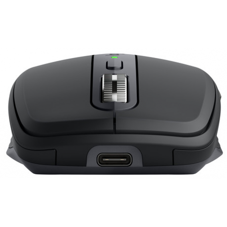 Logitech MX Anywhere 3S for Business - Mouse - right-handed - optical - 6 buttons - wireless - Bluetooth, 2.4 GHz - Logitech Logi Bolt USB receiver - graphite - 3