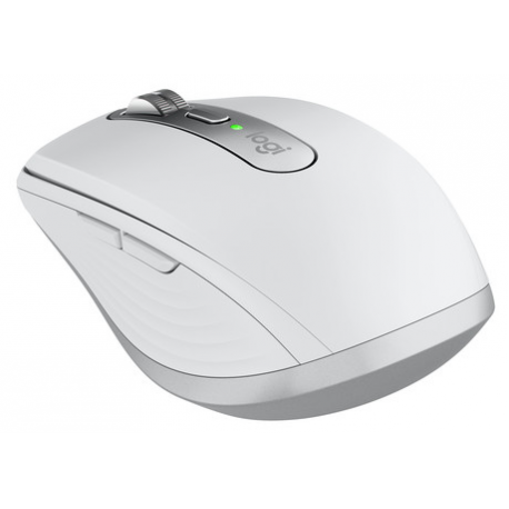 Logitech MX Anywhere 3S for Business - Mouse - right-handed - optical - 6 buttons - wireless - Bluetooth - Logitech Logi Bolt USB receiver - pale grey - 0