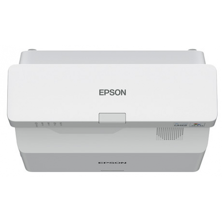 Epson EB-760W - 3LCD projector - 4100 lumens (white) - 4100 lumens (colour) - 16:10 - ultra short-throw lens - 802.11a / b / g / n / ac wireless / LAN / Miracast - white - 1