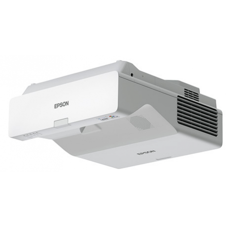 Epson EB-760W - 3LCD projector - 4100 lumens (white) - 4100 lumens (colour) - 16:10 - ultra short-throw lens - 802.11a / b / g / n / ac wireless / LAN / Miracast - white - 2