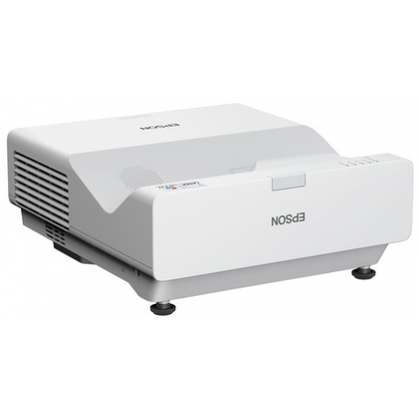 Epson EB-760W - 3LCD projector - 4100 lumens (white) - 4100 lumens (colour) - 16:10 - ultra short-throw lens - 802.11a / b / g / n / ac wireless / LAN / Miracast - white - 3