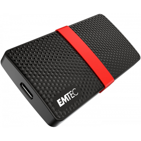 EMTEC SSD Power Plus X200 - SSD - 1 TB - external (portable) - USB 3.1 Gen 1 (USB-C connector) - 0