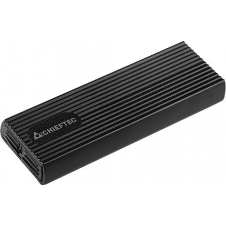 Chieftec CEB-M2C-TLE - Storage enclosure - M.2 - M.2 NVMe Card - USB 3.2 (Gen 2) - black - 6