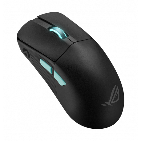 ASUS ROG Harpe Ace - Aim Lab Edition - mouse - right and left-handed - optical - 5 buttons - wireless, wired - 2.4 GHz, USB 2.0, Bluetooth 5.1 - ROG Omni receiver - black - 9