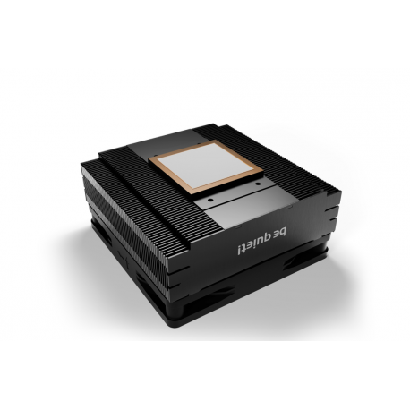 be quiet! Pure Rock LP - Processor cooler - (for: LGA1155, LGA1150, LGA1151, AM4, LGA1200, LGA1700, AM5) - aluminium with copper base - 92 mm - black - 7