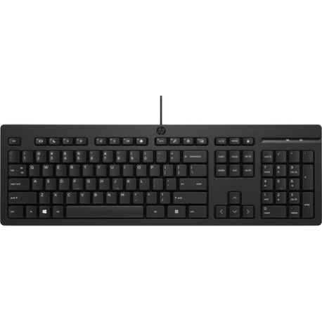 HP 125 - Keyboard - USB - Netherlands - for HP 34; Elite Mobile Thin Client mt645 G7; Laptop 15; Pro Mobile Thin Client mt440 G3 - 0