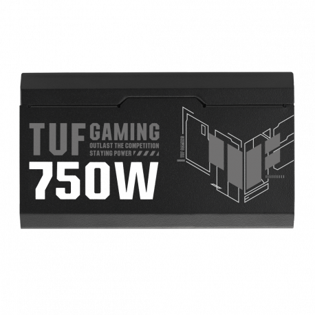ASUS TUF Gaming - Power supply (internal) - ATX12V 3.0 / EPS12V - 80 PLUS Gold - AC 100-240 V - 750 Watt - 4