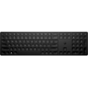 HP 455 - Keyboard - programmable - wireless - 2.4 GHz - QWERTY - English - black - for HP 34; Elite Mobile Thin Client mt645 G7; ZBook Firefly 14 G9; ZBook Fury 16 G9