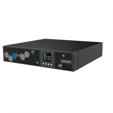 PowerWalker VI 2000 RLP - UPS - 1800 Watt - 2000 VA - 9 Ah - RS-232, USB - output connectors: 8 - 2U - 0