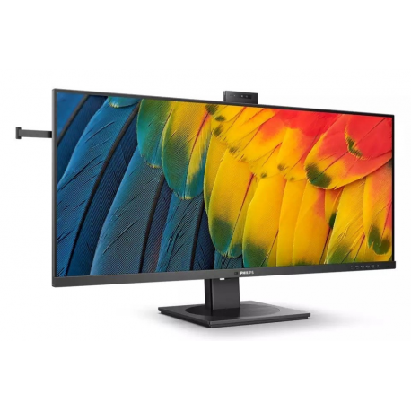 Philips 40B1U5601H - 5000 Series - LED monitor - 40" (39.53" viewable) - 3440 x 1440 UWQHD @ 120 Hz - IPS - 300 cd / m² - 1200:1 - HDR10 - 4 ms - HDMI, DisplayPort, 2xUSB-C - speakers - black - 1