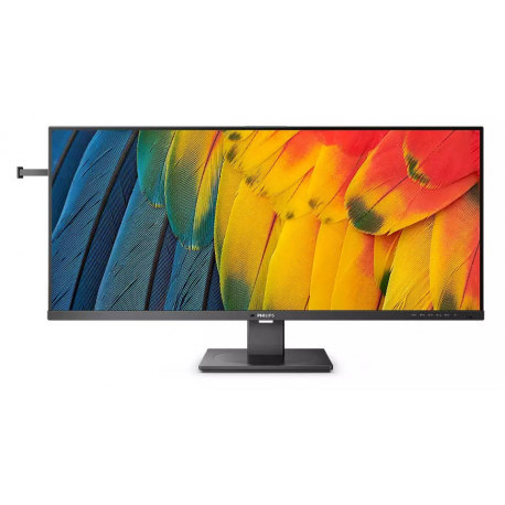 Philips - 5000 Series - LED monitor - USB - 40" (39.53" viewable) - 3440 x 1440 WQHD @ 120 Hz - IPS - 500 cd / m² - 1200:1 - DisplayHDR 400 - 4 ms - HDMI, DisplayPort, USB-C - speakers - black - 0