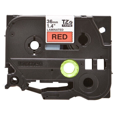 Brother TZe-461 - Black on red - Roll (3.6 cm x 8 m) 1 cassette(s) laminated tape - for Brother PT-H110; P-Touch PT-3600, 9700, D800, H110, P900, P950; P-Touch Cube XP PT-910 - 0