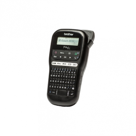 Brother P-Touch PT-H110 - Labelmaker - B / W - thermal transfer - Roll (1.2 cm) - 180 dpi - up to 20 mm / sec - 2 line printing - 1