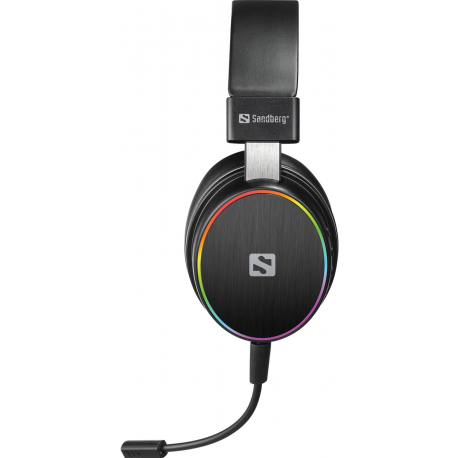 Sandberg HeroBlaster - Headset - full size - Bluetooth - wireless - 3.5 mm jack - 1