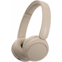 Sony WH-CH520 - Headphones with mic - on-ear - Bluetooth - wireless - beige