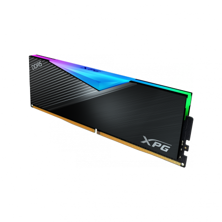 XPG LANCER RGB - DDR5 - kit - 64 GB: 2 x 32 GB - DIMM 288-pin - 6000 MHz / PC5-48000 - CL30 - 1.35 V - unbuffered - on-die ECC - black - 3