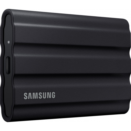 Samsung T7 Shield MU-PE4T0S - SSD - encrypted - 4 TB - external (portable) - USB 3.2 Gen 2 (USB-C connector) - 256-bit AES - black - 7